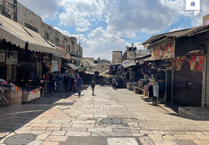 إغلاق المحال التجارية وانتشار للمستوطنين في أرجاء القدس القديمة بسبب ما يسمى "عيد الغفران اليهودي"