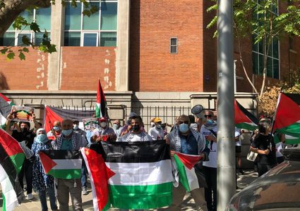 وقفة تضامنية في مدريد نصرة للأسرى في سجون الاحتلال