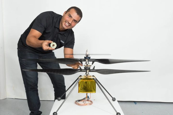 لؤي البسيوني.. من غزة المحاصرة الى المريخ