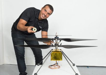 لؤي البسيوني.. من غزة المحاصرة الى المريخ