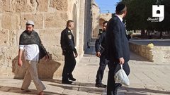 اقتحامات المستوطنين للأقصى هذا الصباح