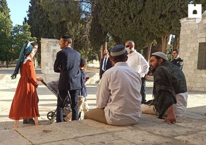 اقتحامات المستوطنين للأقصى هذا الصباح