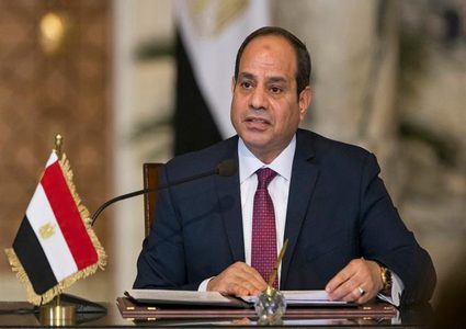 السيسي يدعو المجتمع الدولي لتحسين الأوضاع المعيشية للشعب الفلسطين