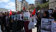 طوباس: وقفة إسناد مع الأسرى المضربين عن الطعام في سجون الاحتلال