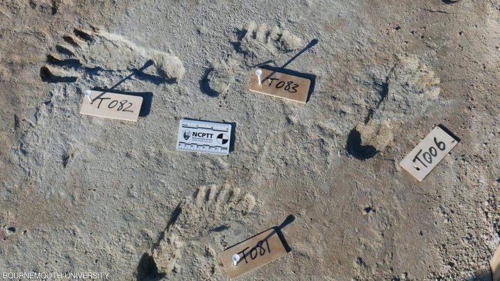 اكتشاف آثار أقدام عمرها 23 ألف سنة في أمريكا