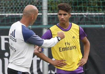 حكيمي: زيدان لم يكن وراء رحيلي عن ريال مدريد