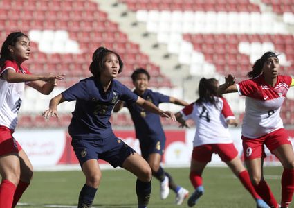 منتخبنا النسوي يسقط بسباعية أمام تايلاند بتصفيات آسيا