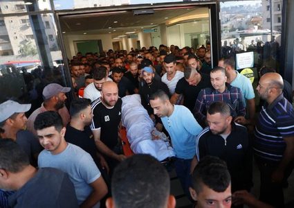 جنين: تشييع جثمان الشهيد أسامة صبح وإلقاء نظرة الوداع