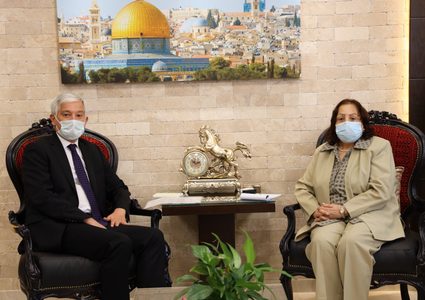 الكيلة تبحث مع القنصل التركي العام سبل تعزيز التعاون