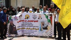 الخليل: وقفة إسناد مع الأسرى المضربين عن الطعام