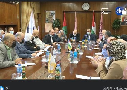 مؤسسات محافظة نابلس تتضامن مع النجاح وتشكل لجنة متابعة