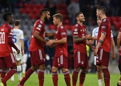 بايرن ميونخ يحقق فوزا عريضا على دينامو كييف بأبطال أوروبا