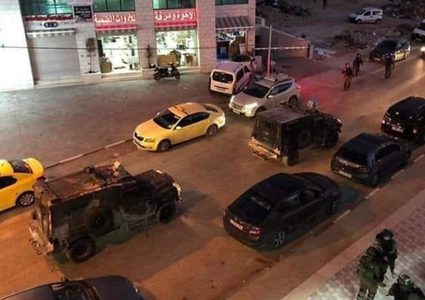 إصابات بالاختناق خلال اقتحام الاحتلال حي المصايف في رام الله