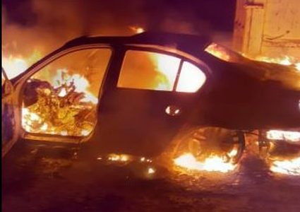 الشرطة تكشف ملابسات قضية حرق مركبة مواطن في بيت لحم