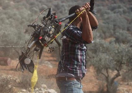 الاستيلاء على طائرة دورون على جبل صبيح جنوب نابلس