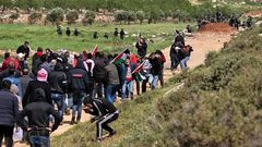 الاحتلال يمسح أراضي واسعة في بلدة الخضر جنوب بيت لحم