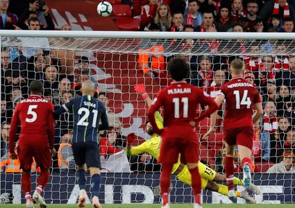 صلاح يحسم واحدة من أقوى المباريات بين ليفربول ومانشستر سيتي