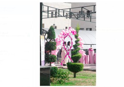 معرض أكتوبر الورديّ بتنظيم اتحاد طلبة الطب في جامعة النجاح