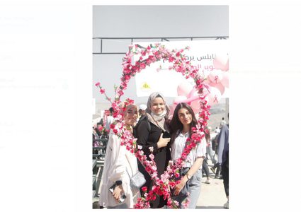 معرض أكتوبر الورديّ بتنظيم اتحاد طلبة الطب في جامعة النجاح