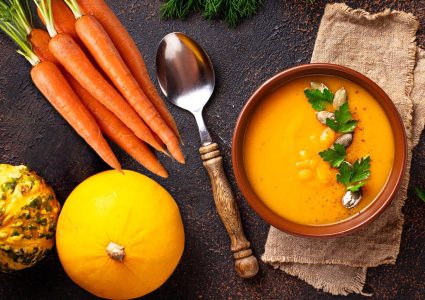 تناول الجزر واليقطين والملفوف والفجل الأبيض في فصل الخريف