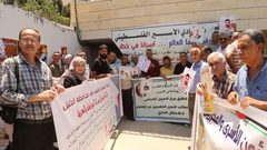 طولكرم: وقفة إسناد للأسرى المضربين عن الطعام