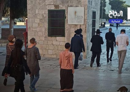 مستوطنون يقتحمون الأقصى هذا الصباح