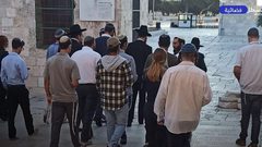 مستوطنون يقتحمون الأقصى هذا الصباح