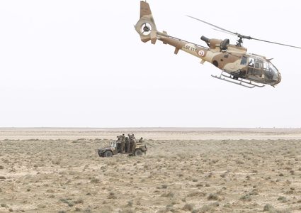 مصرع ثلاثة عسكريين جراء سقوط مروحية جنوب تونس