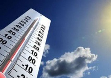 الطقس : أجواء حارة نسبياً والحرارة أعلى من معدلاتها السنوية
