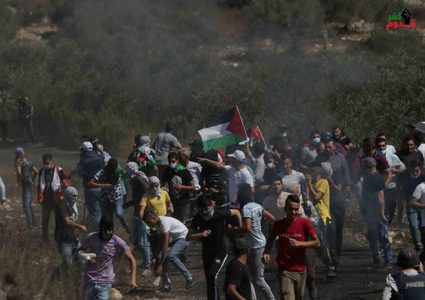 إصابة ثلاث مواطنين برصاص الاحتلال خلال مسيرة كفر قدوم الأسبوعية
