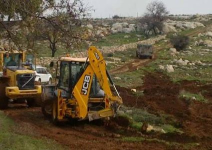 القدس: الاحتلال ينفذ أعمال تجريف في المقبرة اليوسفية