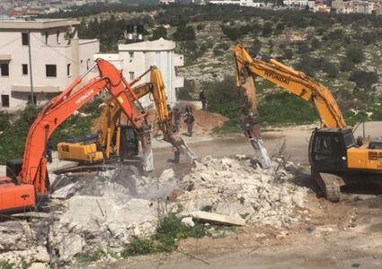 السلطات الإسرائيلية تهدم منزلا في كفر قاسم في أراضي48