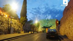 اندلاع حريق بمقبرة الرحمة في القدس