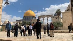 مستوطنون يقتحمون المسجد الأقصى