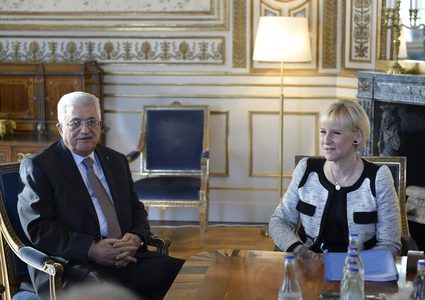 وزيرة خارجية السويد تزور فلسطين واسرائيل