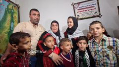 استقبال الأسيرة المحررة نسرين أبو كميل بعد السماح بدخولها للقطاع