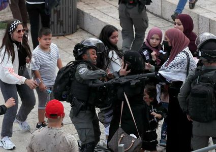 مشاهد من قمع  الاحتلال للمقدسيين خلال إحياء ذكرى المولد النبوي