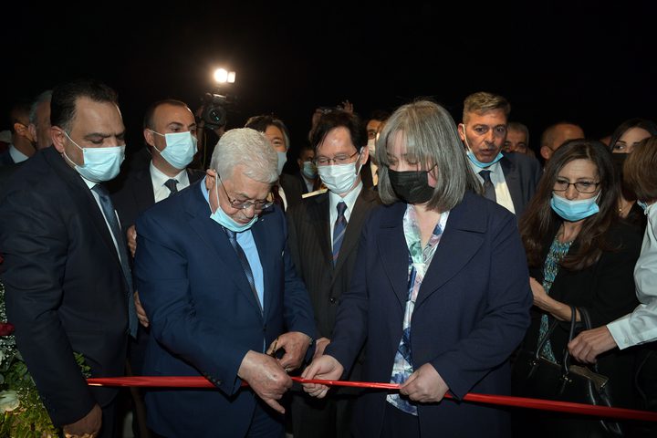 الرئيس يفتتح مشروع تغطية أكبر لوحة فسيفساء بالعالم بقصر هشام