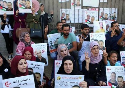 اعتصام في جنين تضامنا مع الأسرى وللمطالبة باسترداد جثامين الشهداء