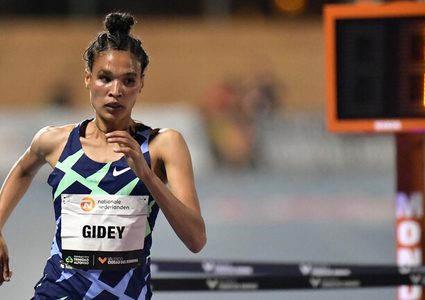 العداءة الإثيوبية جيدي تحطم الرقم القياسي لسباق نصف المارثون