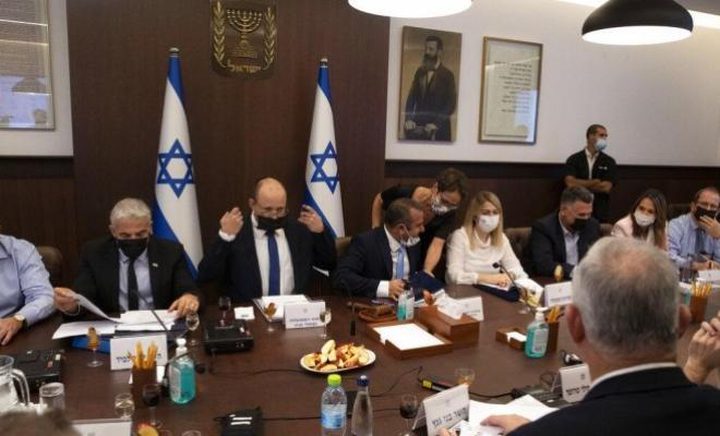 حكومة الاحتلال تصادق على خطة مكافحة الجريمة في المجتمع العربي