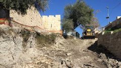 الاحتلال يواصل التجريف في المقبرة اليوسفية بالقدس