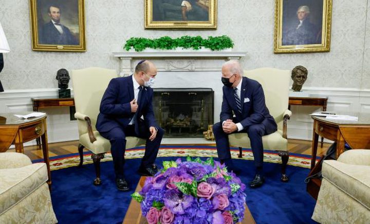 واللا: رسالة "شديدة اللهجة" من بايدن إلى بينت حول بناء المستوطنات