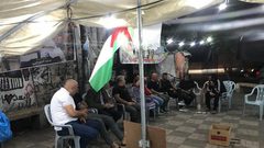 وقفة بجنين تضامنا مع ذوي الشهداء المحتجزة جثامينهم لدى الاحتلال
