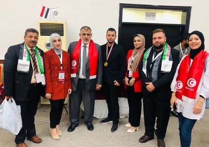 فلسطين الأولى عربيا في مسابقات الشباب العربي ببغداد