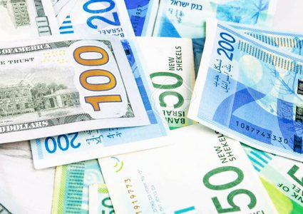 أسعار صرف العملات مقابل الشيكل