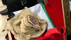 مراسم تسليم أمانة تركها جندي تركي في نابلس قبل  100 عام