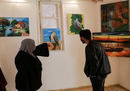 افتتاح معرض "رسامين من أجل فلسطين" في الأرجنتين