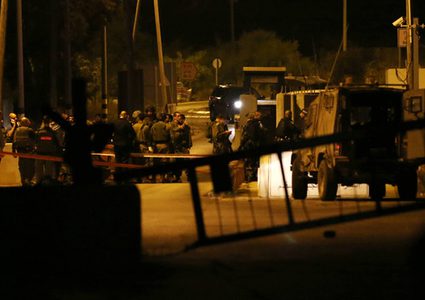 اطلاق نار يستهدف موقع عسكري للاحتلال قرب رام الله