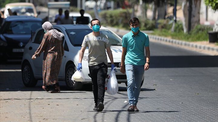 غزة: 5 وفيات و192 إصابة جديدة بفيروس كورونا